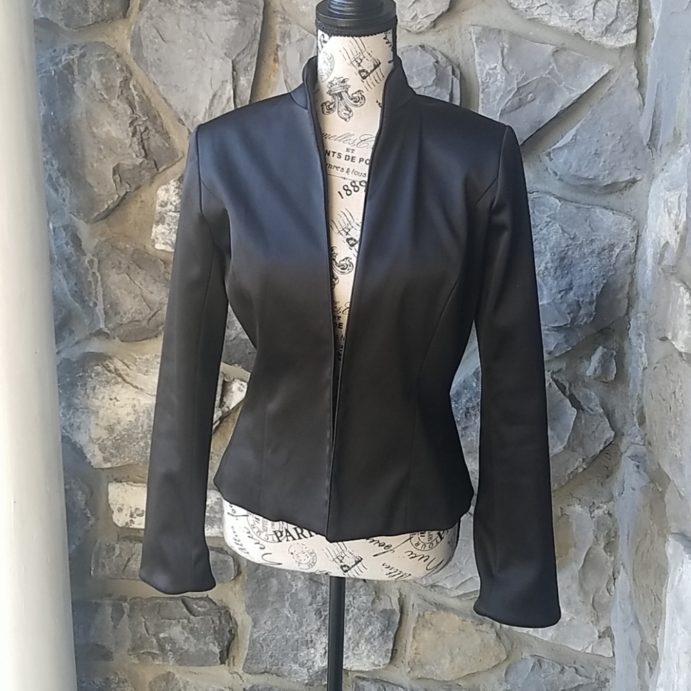 JS Collection Satin Blazer
